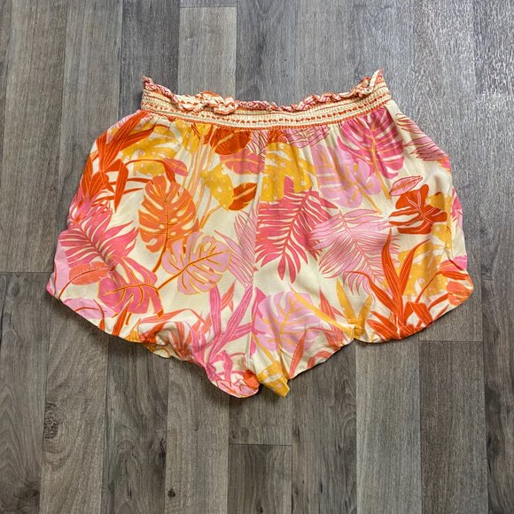 Haute Hippie Tropical Floral Shorts Size Small - Picture 3 of 7